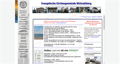 Desktop Screenshot of kirche-wickrathberg.de